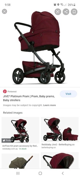 jive platinum pram